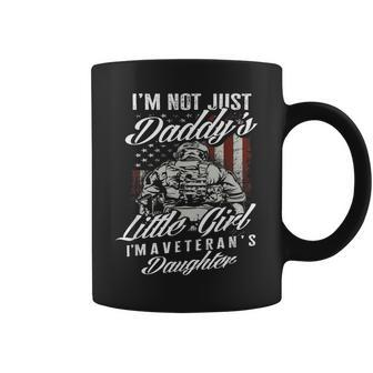 Im Not Just Dads Little Girl Im A Veterans Daughter Coffee Mug - Seseable