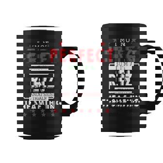Im Not Perfect But Im A Renz And Thats Almost The Same Thing Personalized Last Name Coffee Mug - Seseable