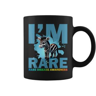 Im Rare Cute Zebra For Rare Disease Awareness Coffee Mug | Mazezy