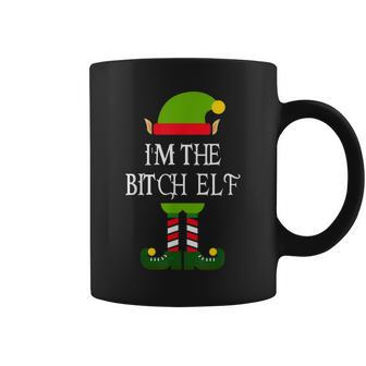 Im The Bitch Elf Family Matching Christmas Pajama Coffee Mug | Mazezy