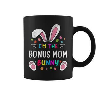 Im The Bonus Mom Bunny Ears Easter Day Rabbit Funny Coffee Mug | Mazezy