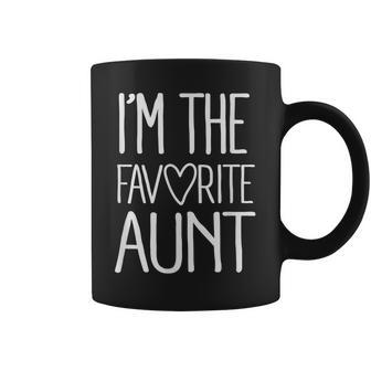 Im The Favorite Aunt Cute Newborn Family Coffee Mug | Mazezy