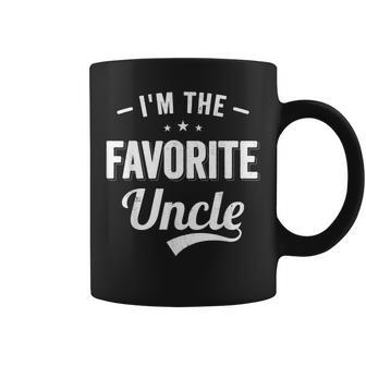 Im The Favorite Uncle Funny Uncle Gift For Mens Coffee Mug | Mazezy