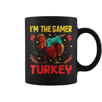 Im The Gamer Turkey Video Gaming Happy Funny Thanksgiving Coffee Mug - Thegiftio UK