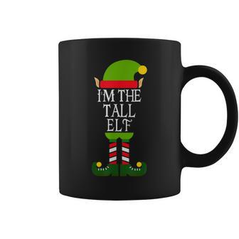 Im The Tall Elf Family Matching Christmas Pajama Coffee Mug | Mazezy