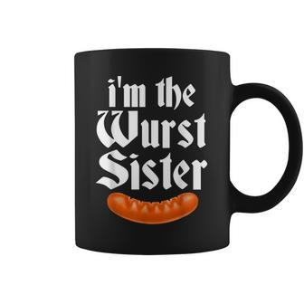 Im The Wurst Sister Oktoberfest German Beer Drink Coffee Mug | Mazezy