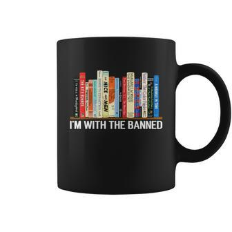 Im With The Banned Banned Books Reading Books Coffee Mug - Thegiftio UK