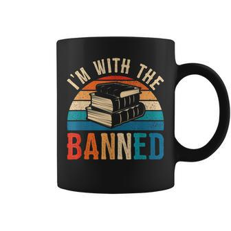 Im With The Banned Books I Read Banned Books Lovers Coffee Mug | Mazezy AU