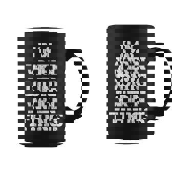 Im Wren Doing Wren Things Funny Name Coffee Mug - Seseable