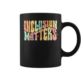 Inclusion Matters Special Education Teacher Autism Awareness Coffee Mug - Seseable