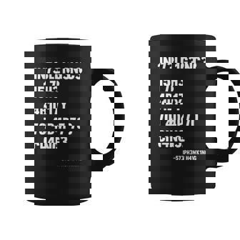 Intelligence Is The Ability To Adapt To Change Tshirt Coffee Mug - Thegiftio