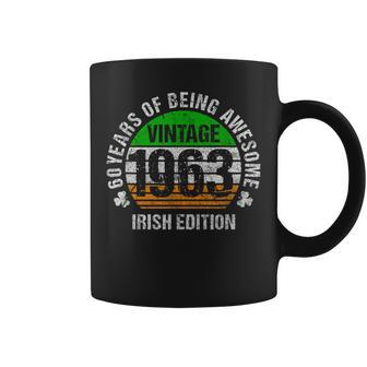 Irish American 60Th Birthday Vintage 1963 Irish Edition Coffee Mug - Seseable