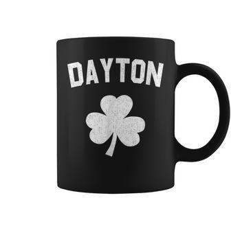 Irish American Shamrock Dayton St Patricks Day Coffee Mug - Seseable