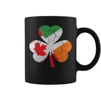 Irish Canadian Flag Shamrock St Patricks Day Canadian Coffee Mug - Thegiftio UK