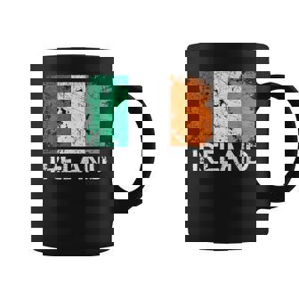 Irish Flag | Vintage Made In Ireland Gift Coffee Mug | Mazezy