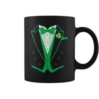 Irish Formal Tuxedo St Patricks Day Coffee Mug - Seseable