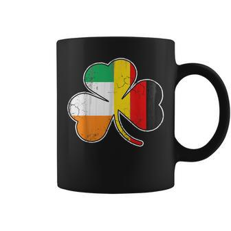 Irish German Flag Shamrock T St Patricks Day Coffee Mug - Thegiftio