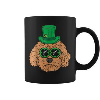 Irish Goldendoodle Doodle Dog Funny St Patricks Day Pet Coffee Mug - Thegiftio UK