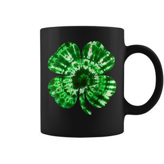 Irish Shamrock Tie Dye Happy St Patricks Day Go Lucky Gifts Coffee Mug - Thegiftio