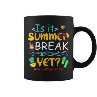 Is It Summer Funny Break Yet Costume School Secretary Lover Coffee Mug - Thegiftio UK
