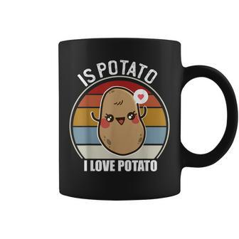 Is Potato In Television As Seen On Late Night Kawaii Potato Coffee Mug - Seseable