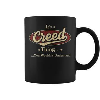 Its A Creed Thing You Wouldnt Understand Personalized Name Gifts With Name Printed Creed Coffee Mug - Seseable