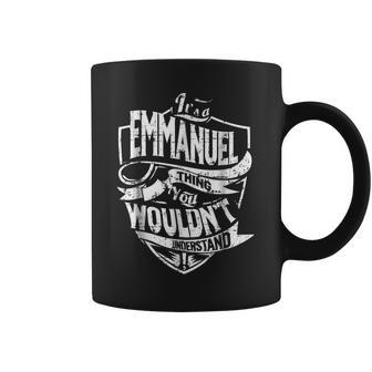 Its A Emmanuel Thing You Wouldnt Understand Coffee Mug - Seseable