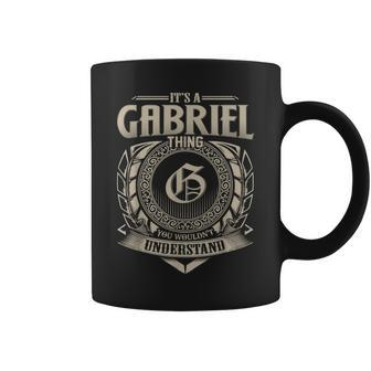 Its A Gabriel Thing You Wouldnt Understand Name Vintage Coffee Mug - Seseable