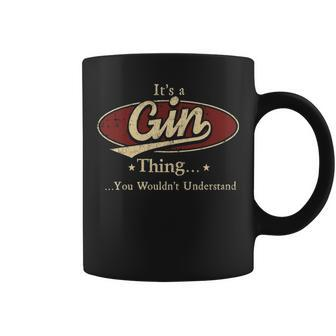 Its A Gin Thing You Wouldnt Understand Personalized Name Gifts With Name Printed Gin Coffee Mug - Seseable