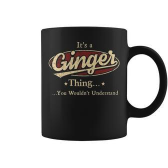 Its A Ginger Thing You Wouldnt Understand Personalized Name Gifts With Name Printed Ginger Coffee Mug - Seseable