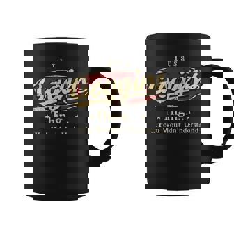 Its A Goggins Thing You Wouldnt Understand Personalized Name Gifts With Name Printed Goggins Coffee Mug - Seseable