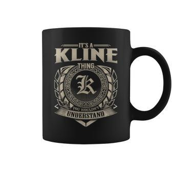 Its A Kline Thing You Wouldnt Understand Name Vintage Coffee Mug - Seseable
