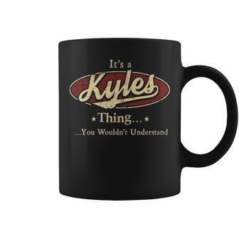 Its A Kyles Thing You Wouldnt Understand Personalized Name Gifts With Name Printed Kyles Coffee Mug - Seseable