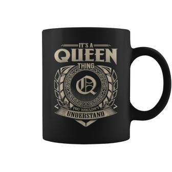 Its A Queen Thing You Wouldnt Understand Name Vintage Coffee Mug - Seseable