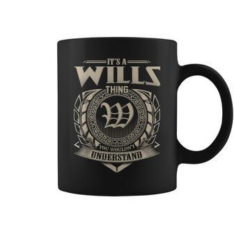 Its A Wills Thing You Wouldnt Understand Name Vintage Coffee Mug - Seseable