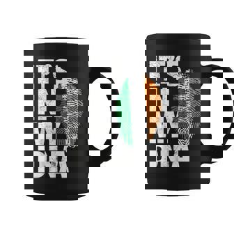 Its In My Dna Irish Ireland Flag National Pride Roots Gift Coffee Mug | Mazezy