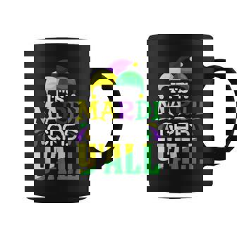 Its Mardi Gras Yall Mardi Gras Festival Party Mask Costume Coffee Mug - Seseable