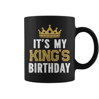 Its My Kings Birthday Party Family Matching Coffee Mug | Mazezy