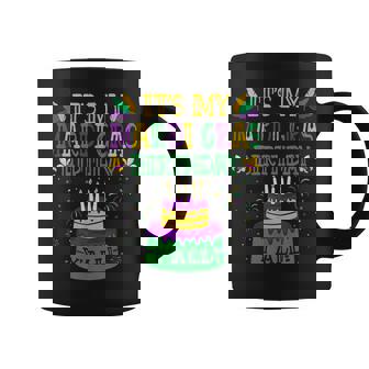 Its My Mardi Gras Birthday Yall Funny Mardi Gras Carnival Coffee Mug | Seseable CA
