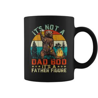 Its Not A Dad Bod Its A Father Figure Funny Bear Fathers Coffee Mug - Seseable