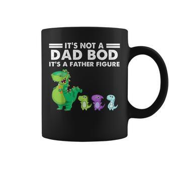 Its Not A Dad Bod Its Father Figure Dinosaur Beer Lover Coffee Mug | Mazezy