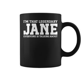 Jane Personal Name Women Girl Funny Jane Coffee Mug | Mazezy
