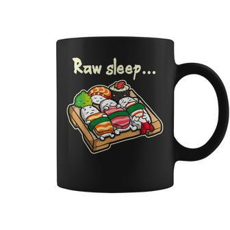 Japanese Anime Kawaii Sushi Sleeping Coffee Mug - Seseable