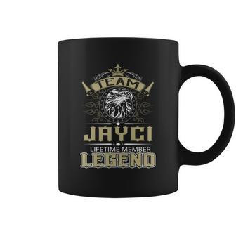 Jayci Name - Jayci Eagle Lifetime Member L Coffee Mug - Seseable