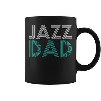 Jazz Dad Fathers Day Music Lover Cool Gift Teacher Coffee Mug - Seseable