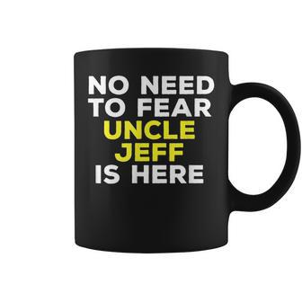 Jeff Funny Uncle Gift Family Graphic Name Gift For Mens Coffee Mug - Seseable