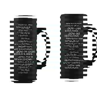 Jehovahrapha Names Of God Hebrew Christian Name Christian Coffee Mug | Mazezy