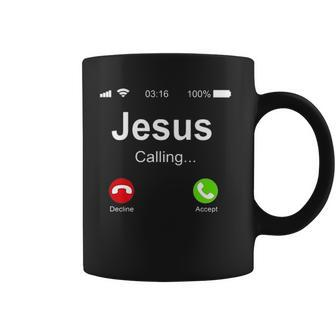 Jesus Calling Funny Print Special 2022 Gift Coffee Mug - Thegiftio UK