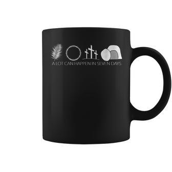 Jesus Christ Resurrection A Lot Can Happen In Seven Days Coffee Mug | Mazezy
