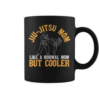 Jiu Jitsu Mom Like A Normal Mom But Cooler Gift For Sport Mother Coffee Mug - Thegiftio UK